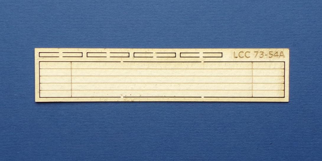 LCC 73-54A O gauge small signal box point rod walkway