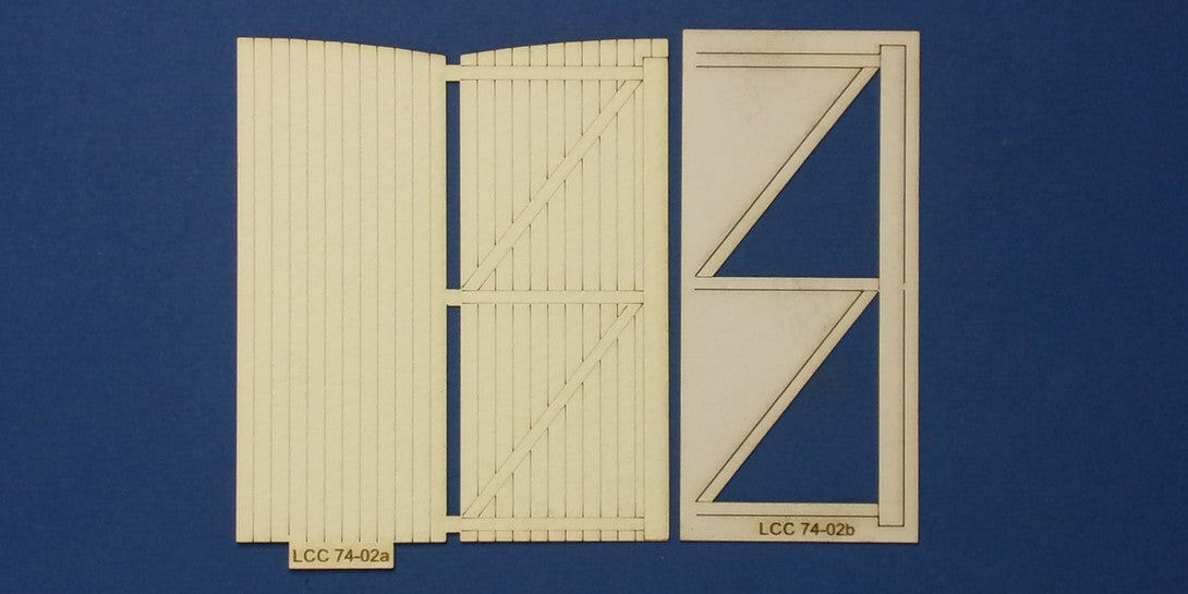 LCC 74-02 O gauge double sided door type 1