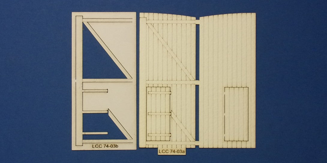 LCC 74-03 O gauge double sided door type 1 with access door