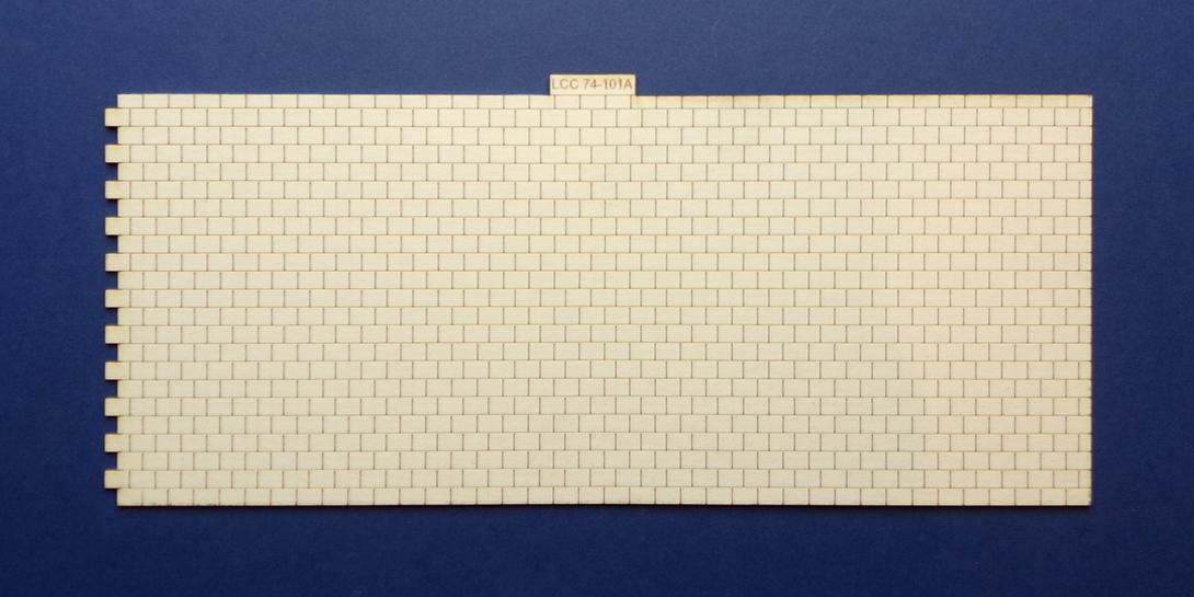 LCC 74-101A O gauge roof tiles expansion with left side interlocking