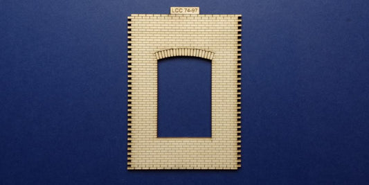 LCC 74-97 O gauge warehouse window panel type 3