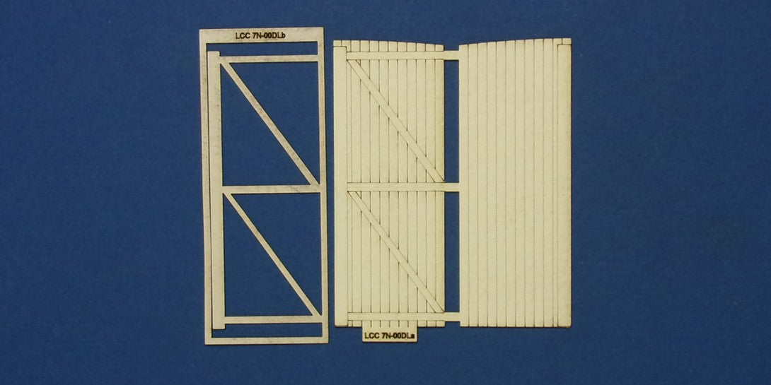 LCC 7N-00DL O-16.5 gate panel for arched header - left version