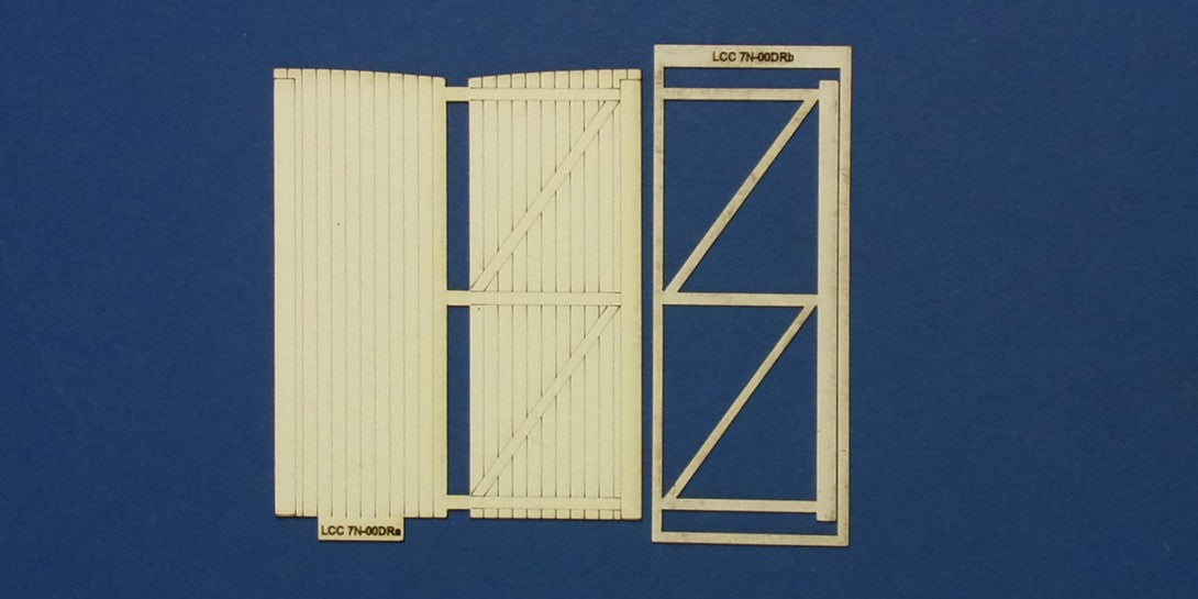 LCC 7N-00DR O-16.5 gate panel for arched header - right version