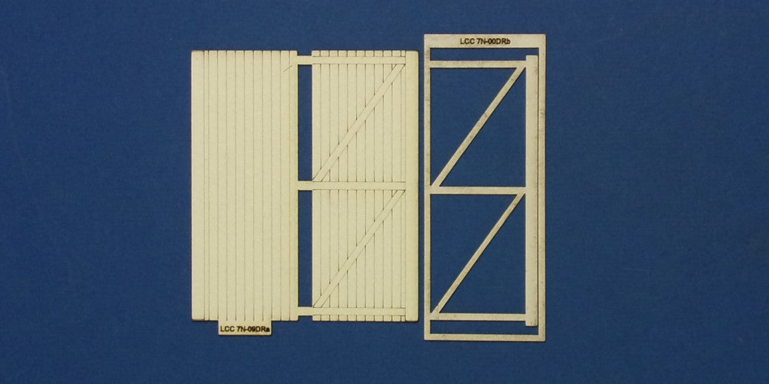 LCC 7N-09DR O-16.5 gate panel for flat header - right version