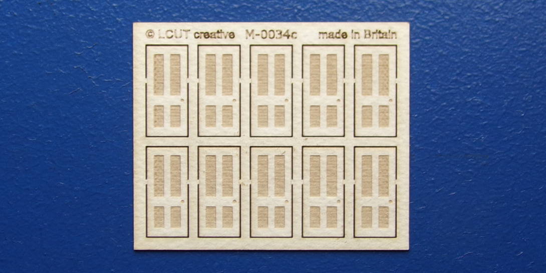 M 00-34c OO gauge kit of 10 single doors type 1