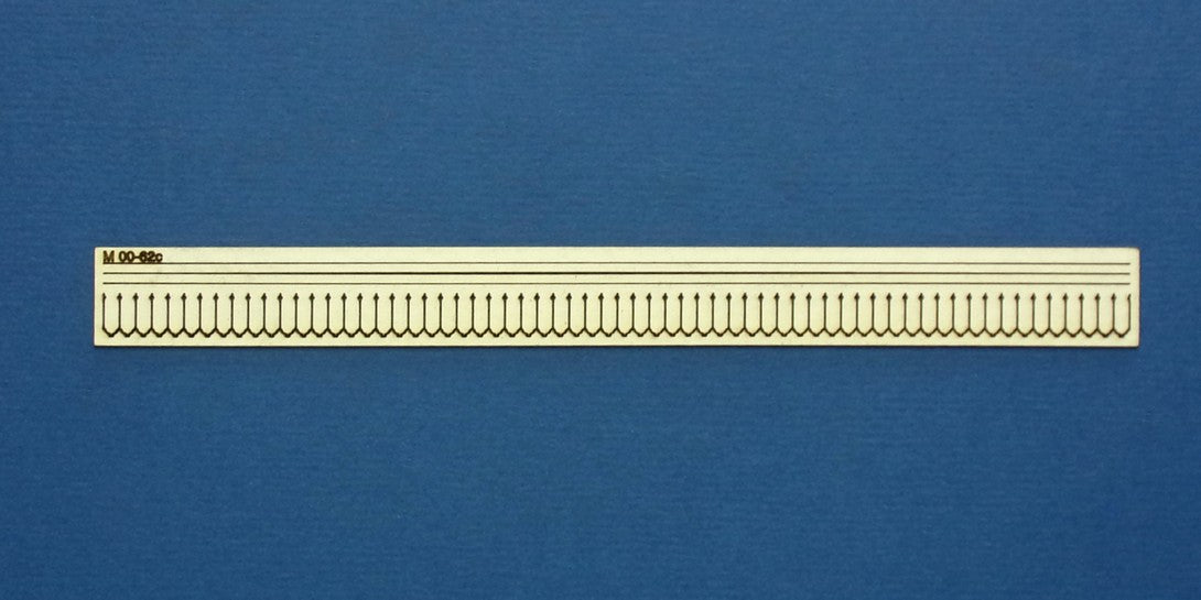 M 00-62c OO gauge valance - LNWR, LMS