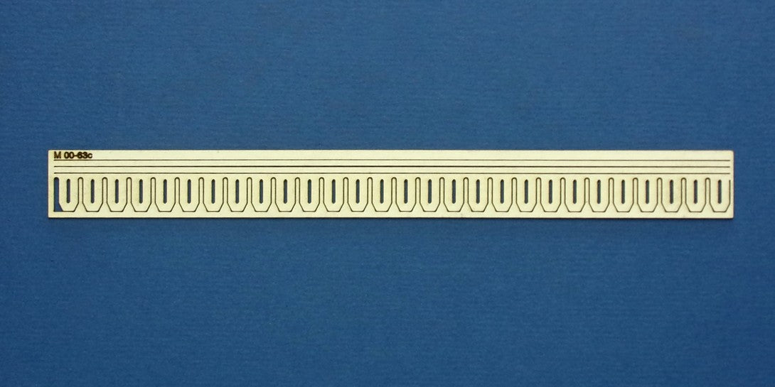 M 00-63c OO gauge valance - NER, LNER