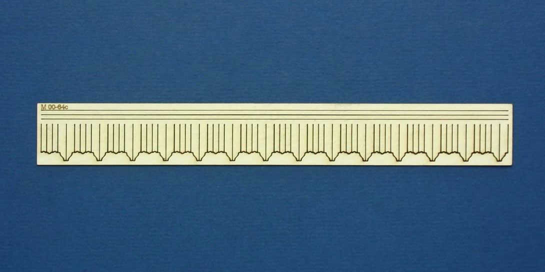 M 00-64c OO gauge valance - GER, LNER