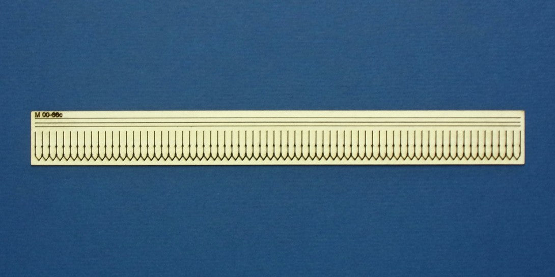 M 00-66c OO gauge valance - LNWR LMS