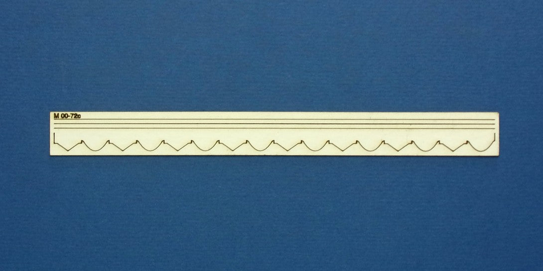 M 00-72c OO gauge valance - LSWR, SR