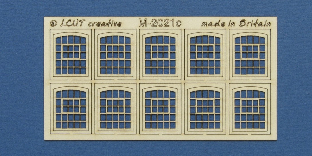 M 20-21c N gauge kit of 10 industrial windows