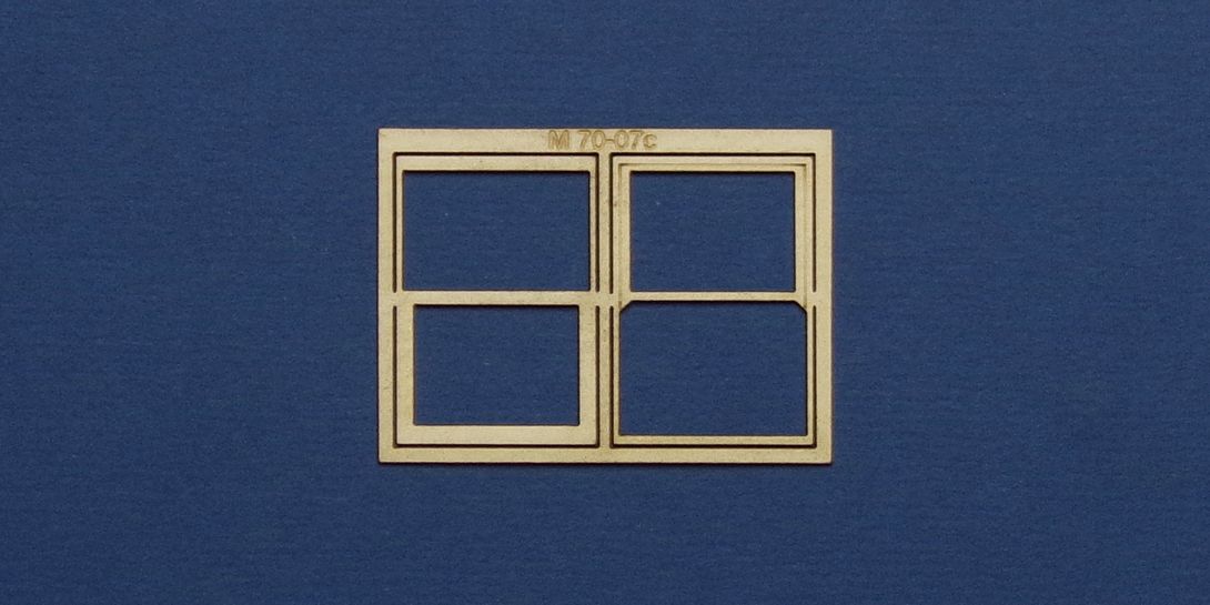 M 70-07c O gauge residential window with sash type 1