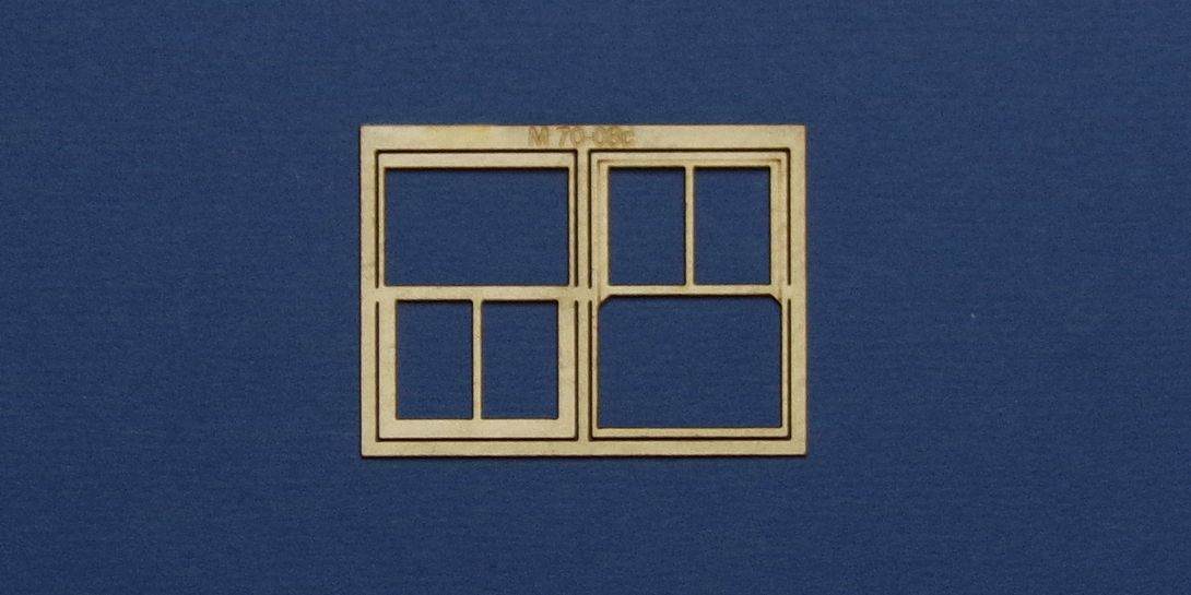 M 70-08c O gauge residential window with sash type 2