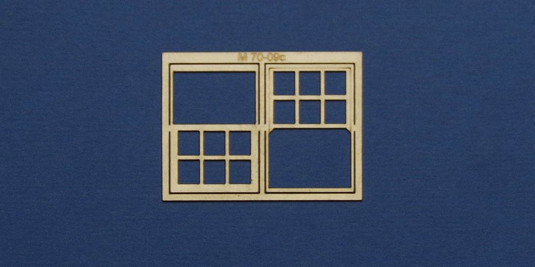 M 70-09c O gauge residential window with sash type 3