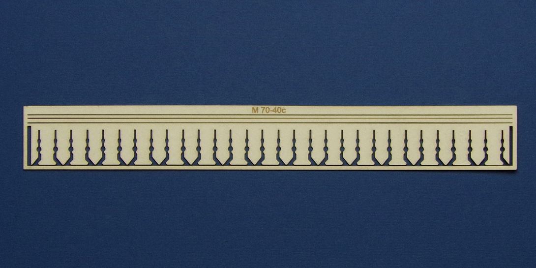 M 70-40c O gauge valance - LNER