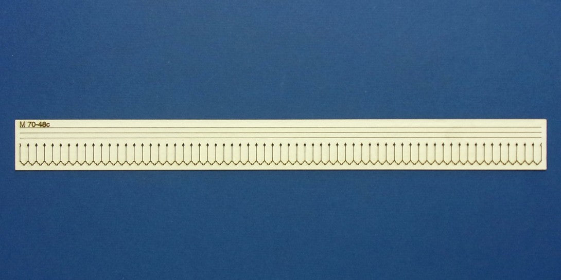 M 70-48c O gauge valance - LNWR, LMS