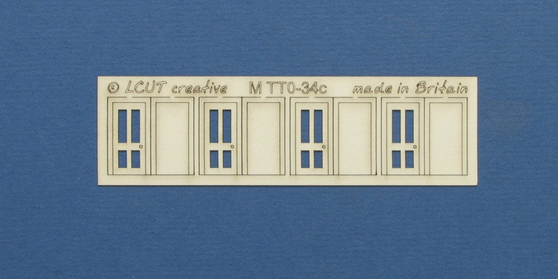 M TT0-34c TT:120 kit of 4 single doors type 1