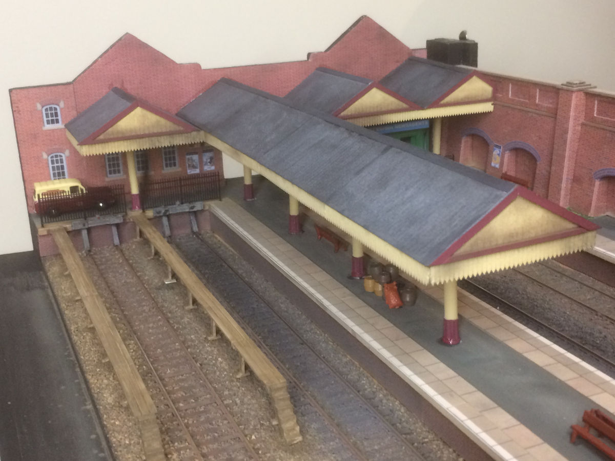 "B OO-28E and B OO-28M canopy kits, added together or shortened to get what was needed. I added barge boards on the end faces to give them a finished look. Painted in early British Railways period colours."