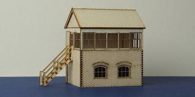 Laser cut Large Shed Windows OO scale pk of 6 Smart Models LC05b 